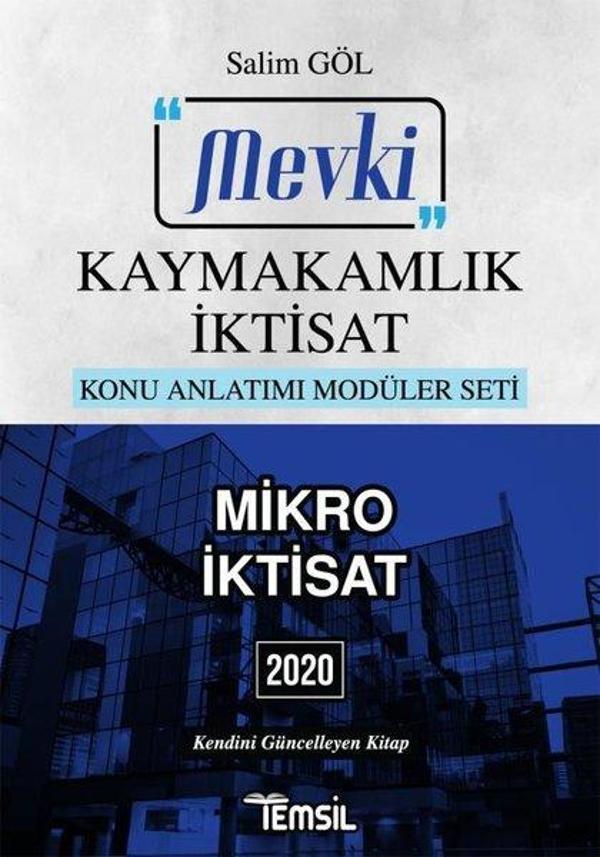 2020 Mikro İktisat - Mevki Kaymakamlık İktisat - Konu Anlatımı Modüler Seti - Temsil Kitap - Image 1
