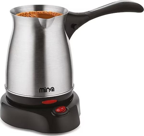 Mina Kafinox 800W Elektrikli Cezve Çelik Kahve Makinesi - Image 1