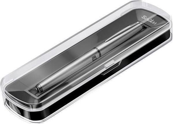 Scrikss Metropolis Roller Kalem Kristal Kutu Mat Gri 78MG - Image 1