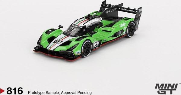 Mini GT Lamborghini SC63 #63 Iron Lynx 2024 IMSA Sebring 12 Hrs 816 - Image 1