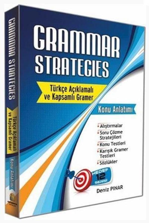 Kapadokya Grammar Strategies Türkçe Açıklamalı Kapsamlı Gramer Konu Anlatımı - Kapadokya Yayınları - Image 1