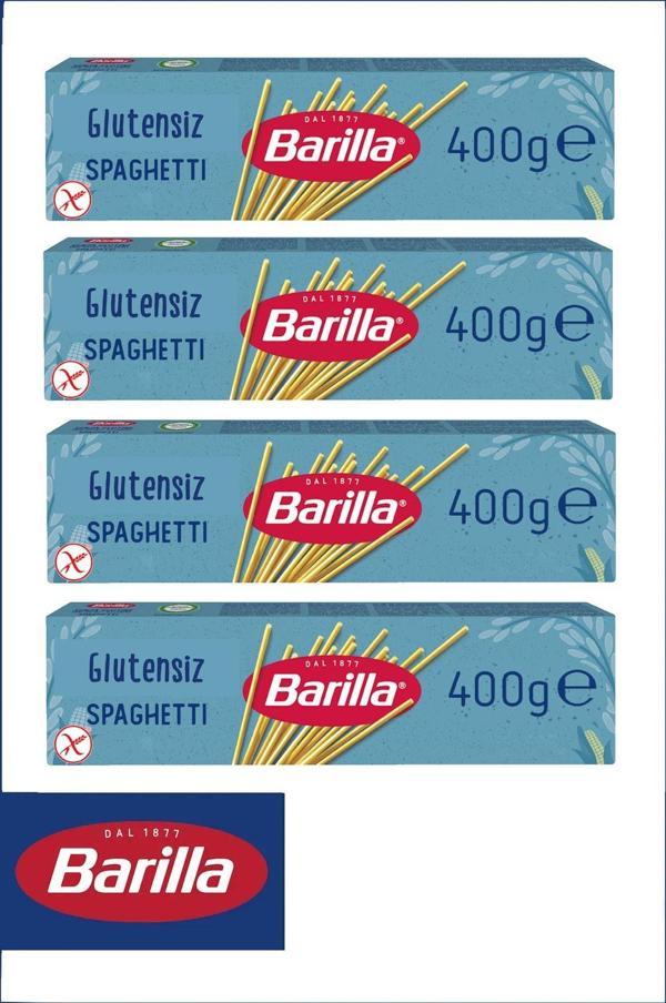 Barilla Glutensiz Spagetti (SPAGHETTİ) Makarna 400 gr X 4 Adet - Image 1