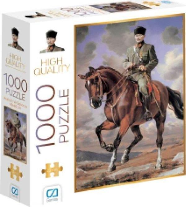 Atatürk ve Atı Sakarya Puzzle 1000 Parça - Image 1