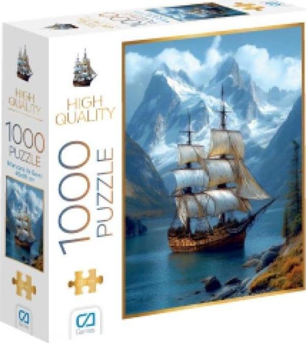 Manzara ve Gemi Puzzle 1000 Parça - Image 1