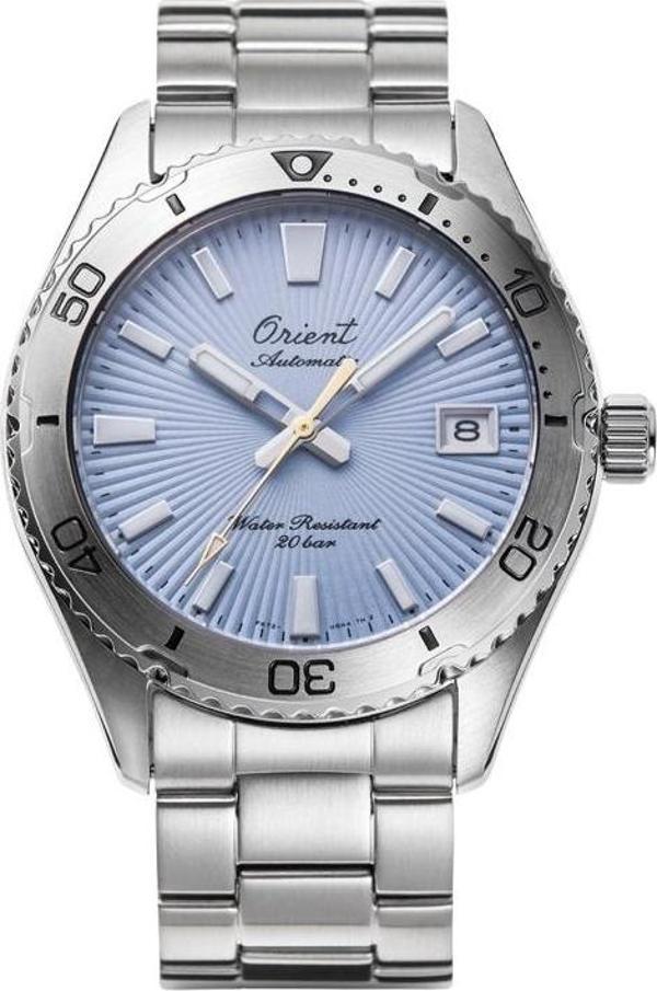 Orient Mako RA-AC0Q12L30B Otomatik Çelik Gri Mavi Kadran Safir Cam 20 ATM 40 mm Kol Saati  - Image 1