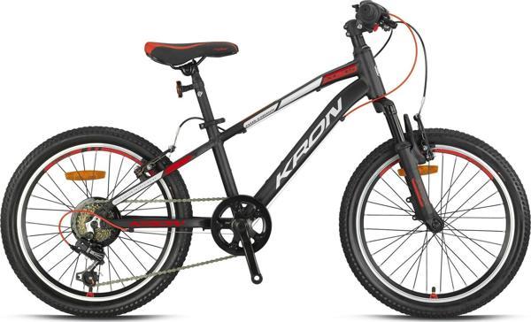 XC 75 - 20  MTB - 11' - 7 Vites - V.B - Mat Siyah-Gri/Kırmızı - Image 1