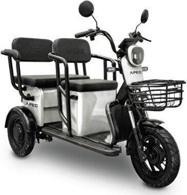 4M408-9900A-17 APM5 ELEKTRIKLI MOPED SEDEFLI BEYAZ - Image 1