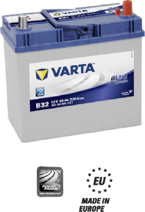 Varta B32 12V 45 Ah Amper Akü - Image 1