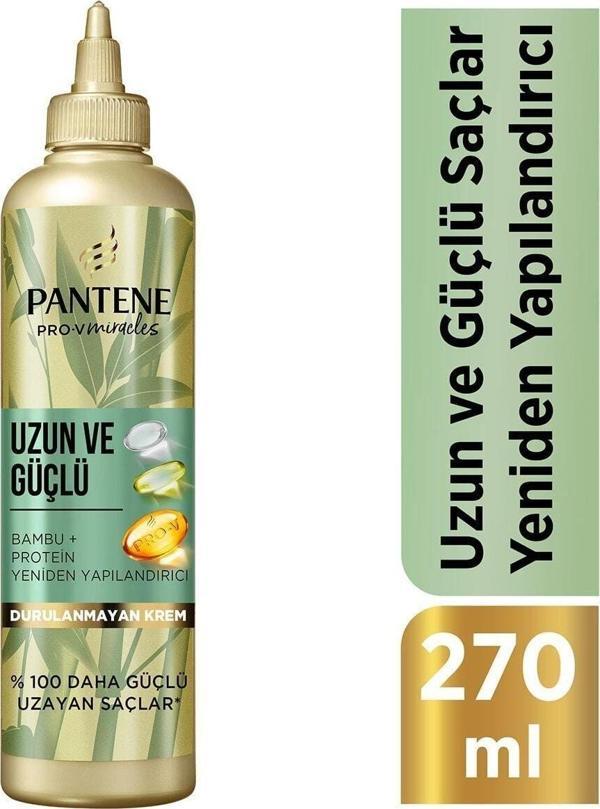 Pantene Pro-V 7/24 Miracles Bambu Uzun Ve Güçlü Yoğun Bakım Kremi 300 Ml 8001841660622 - Image 1