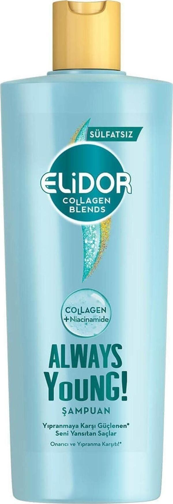 Elidor Collagen Blends Sülfatsız Şampuan Onarıcı Bakım 350 Ml - Image 1
