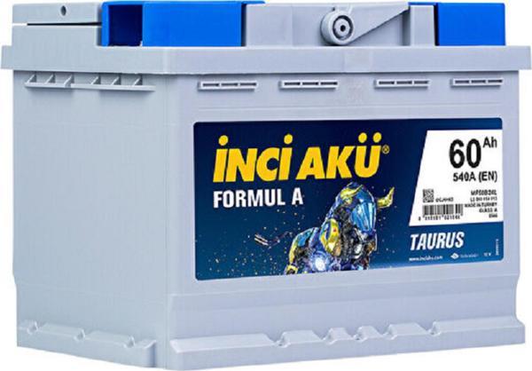 İnci 12V 60 Ah Amper Akü - Image 1