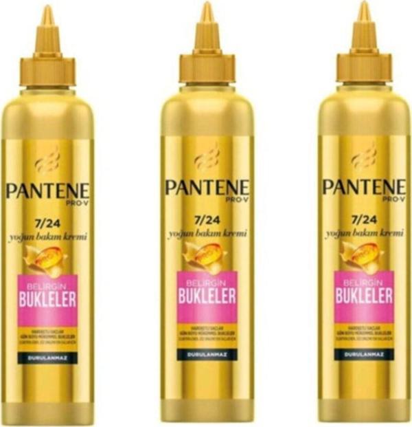 Pantene Yoğun Bakım Kremi, Belirgin Bukleler 3'Lü Set - Image 1