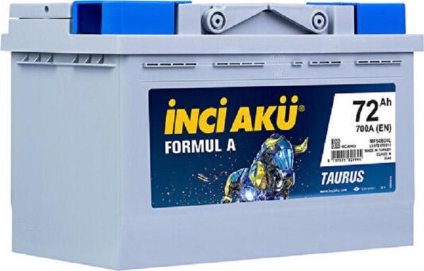 İnci 12V 72 Ah Amper Akü - Image 1