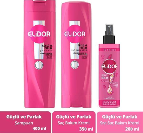 Elidor Güçlü Ve Parlak Saç Bakım Seti - Image 1
