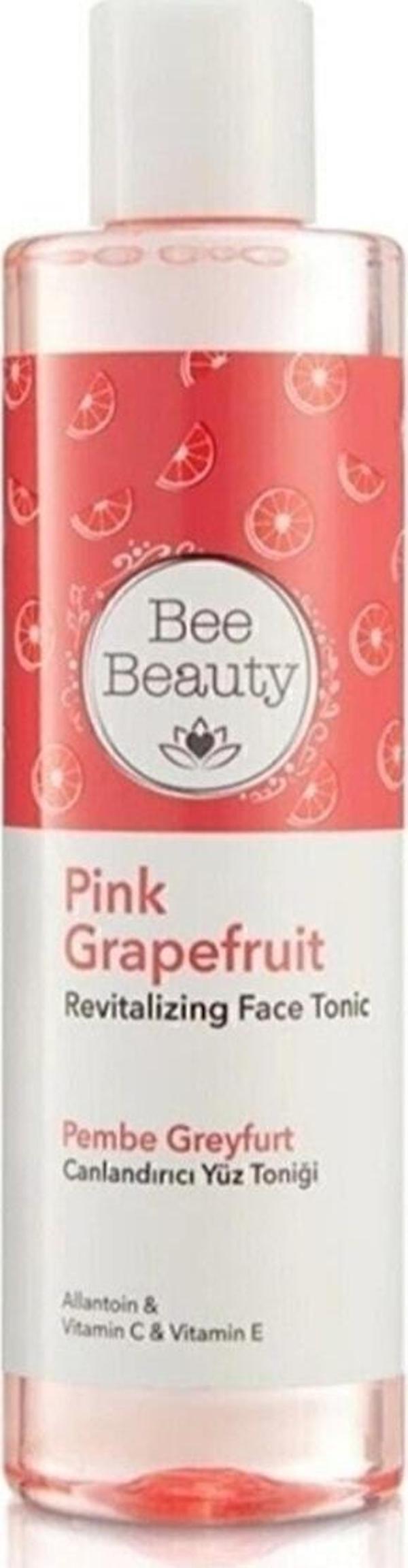 Bee Beauty Pembe Greyfurt Canlandırıcı Yüz Toniği 250 Ml - Image 1