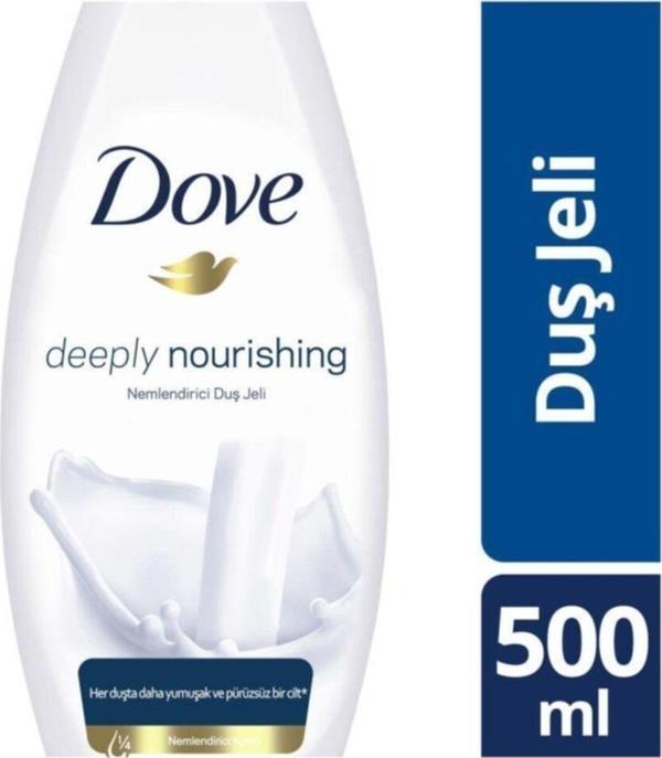 Dove Deeply Nourishing Nemlendirici Duş Jeli 500 Ml - Image 1
