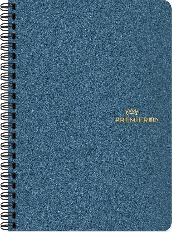 Keskin 17x24 Sert Kapak Ayraçlı Spiralli Premier Ofc4 Defter - Mavi - Image 1