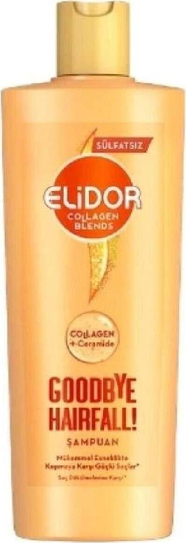 Elidor Collagen Blends Şampuan Sülfatsız Saç Dökülmelerine Karşı 350 Ml - Image 1
