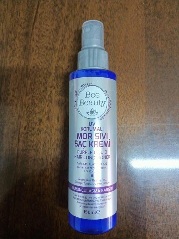 Bee Beauty Uv Korumalı Mor Sıvı Saç Kremi Turunculaşma Karşıtı 150 Ml - Image 1