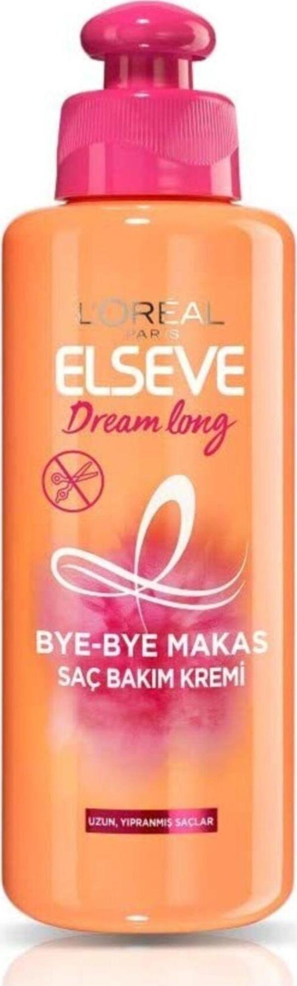 L'Oreal Paris L'Oréal Paris Elseve Dream Long Bye-Bye Makas Saç Bakım Kremi, 200 Ml - Image 1