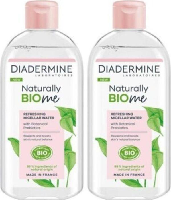 Diadermine Naturally Bio Me Micellar Water 2 Adet - Image 1