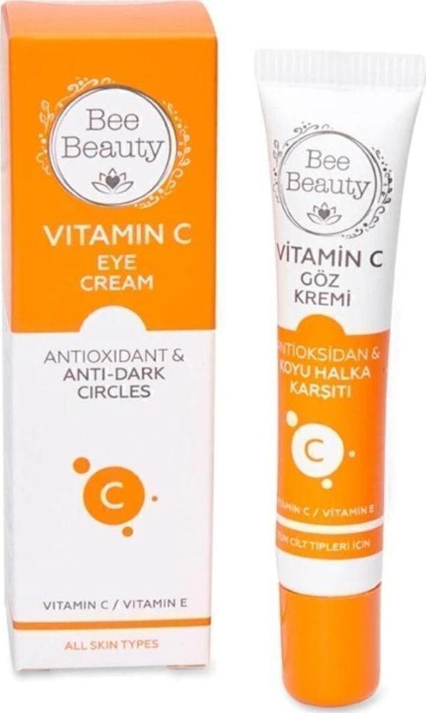 Bee Beauty Vitamin C Göz Kremi Antioksidan Koyu Leke Karşıtı 15 Ml - Image 1
