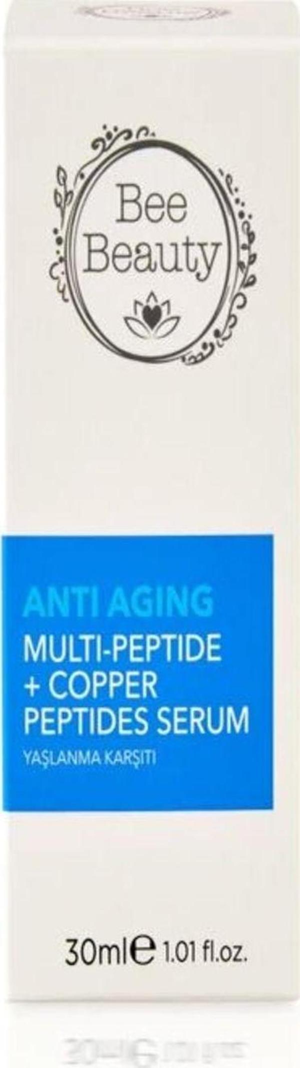 Bee Beauty Multi-Peptide + Copper Peptides Serum 30 Ml - Image 1