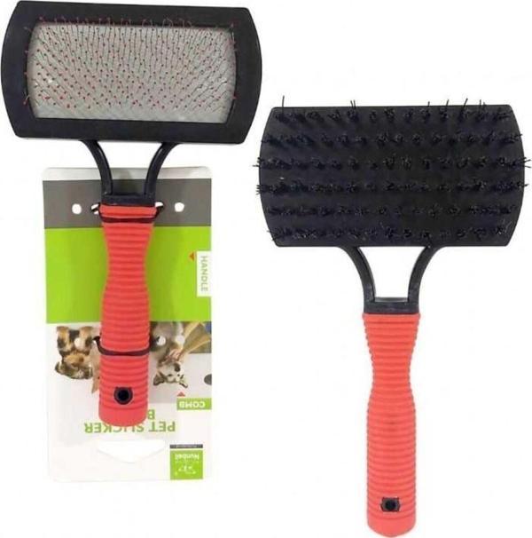 Nunbell Çift Taraflı Kedi Ve Köpek Fırçası - Image 1