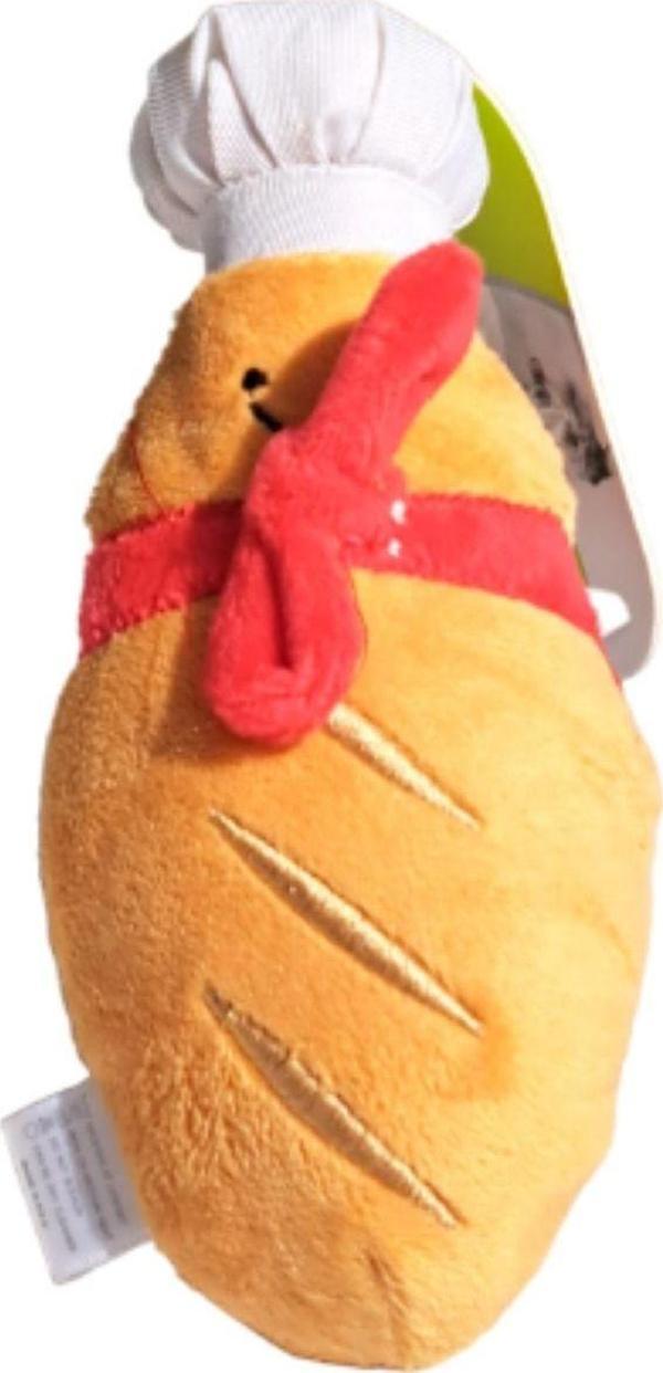 Nunbell Et Budu Şekilli Sesli Peluş Köpek Oyuncağı 20 Cm - Image 1