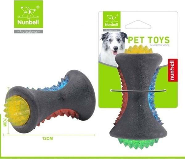 Nunbell Işıklı Köpek Oyuncağı Kemik 7 Cm - Image 1