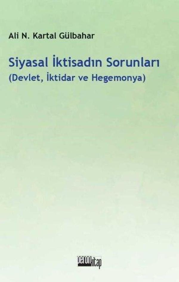Siyasal İktisadın Sorunları: Devlet İktidar ve Hegemonya - Peron Kitap - Image 1