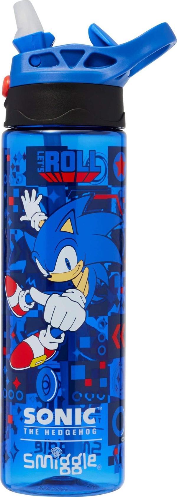 Smiggle - Sonic 650ML Otomatik Pipetli BPAsız Suluk - Image 1