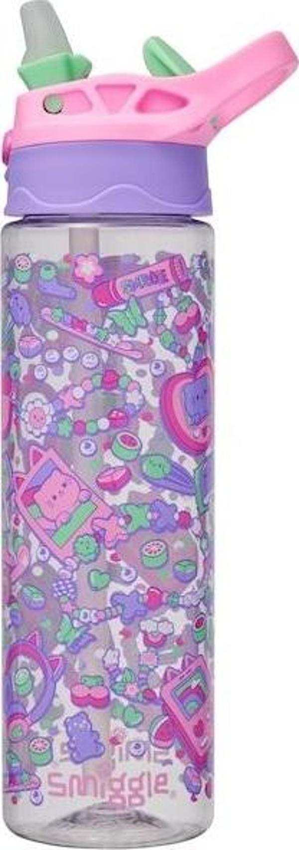Smiggle - Super Charge 650ML Otomatik Ağızlıklı BPAsız Suluk - Image 1