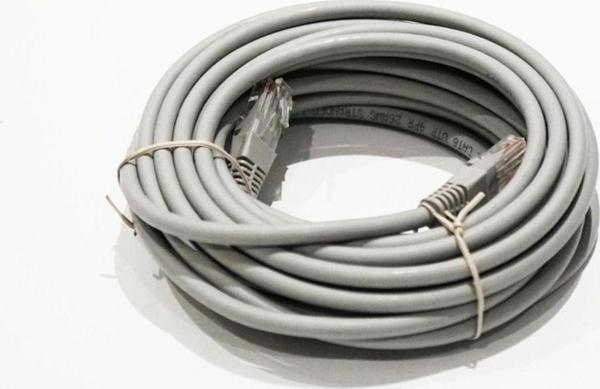 Bakır Patch Kablo UTP CAT6 7 mt LSZH GRAY - Image 1