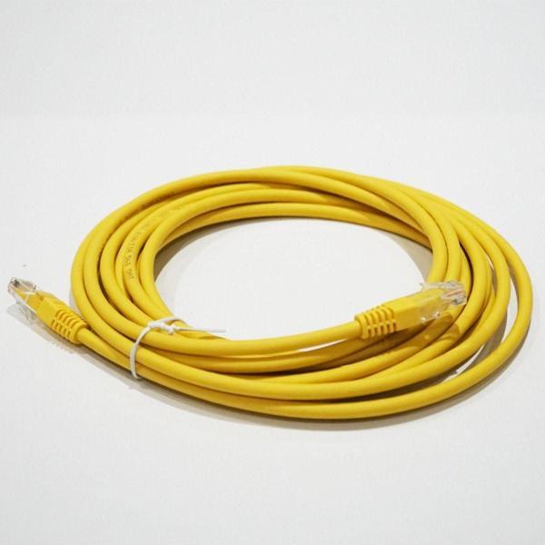 Bakır Patch Kablo UTP CAT6 5 mt LSZH YELLOW - Image 1