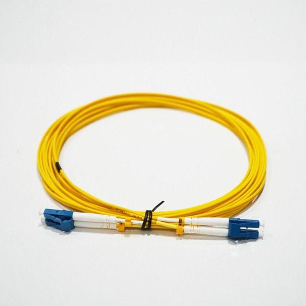 Fiber Optik Patch Kablo LCPC/LCPC DX SM 5mt ÇAP:1.8mm LSZH - Image 1