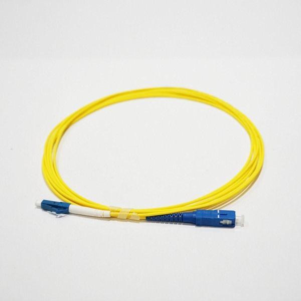 Fiber Optik Patch Kablo LCPC/SCPC SX SM 3mt ÇAP:2mm LSZH - Image 1