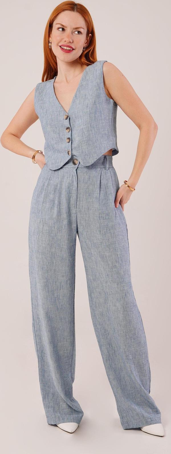 Kırçıllı Desen Mavi Takım - Image 1