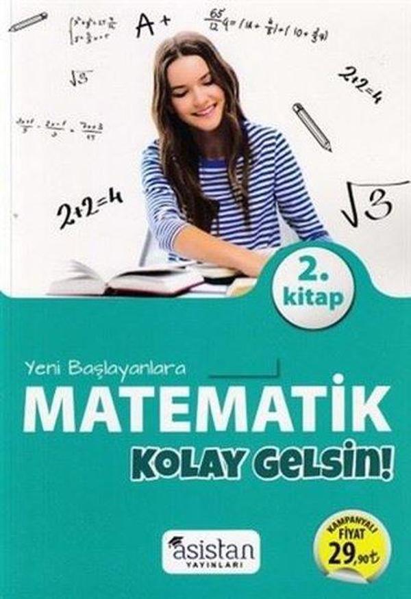 Yeni Başlayanlara Matematik Kolay Gelsin 2.Kitap - Asistan Yayınları - Image 1