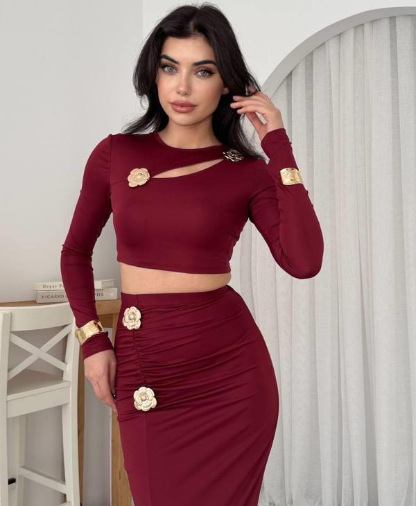 Rany Çiçek Detaylı Takım - Image 1