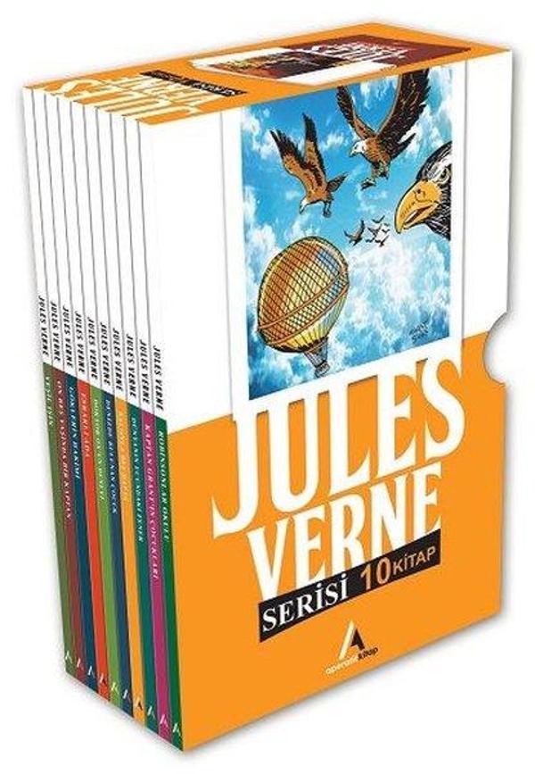 Jules Verne Serisi (10 Kitap Set) - Aperatif Kitap - Image 1