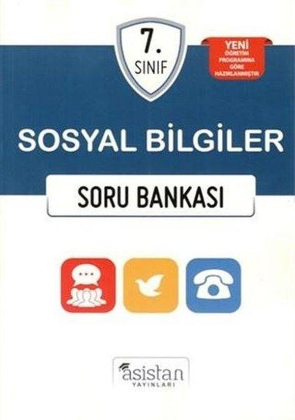 7. Sınıf Sosyal Bilgiler Soru Bankası - Asistan Yayınları - Image 1