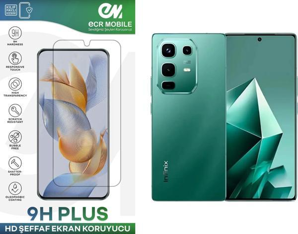 Infinix Note 50 ile Uyumlu Ekran Koruyucu 9H Esnek Nano Cam Şeffaf - Image 1