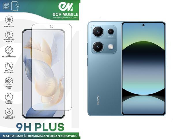 Redmi Note 14S ile Uyumlu Ekran Koruyucu MAT Parmak İzi Bırakmayan Esnek Nano Kırılmayan - Image 1