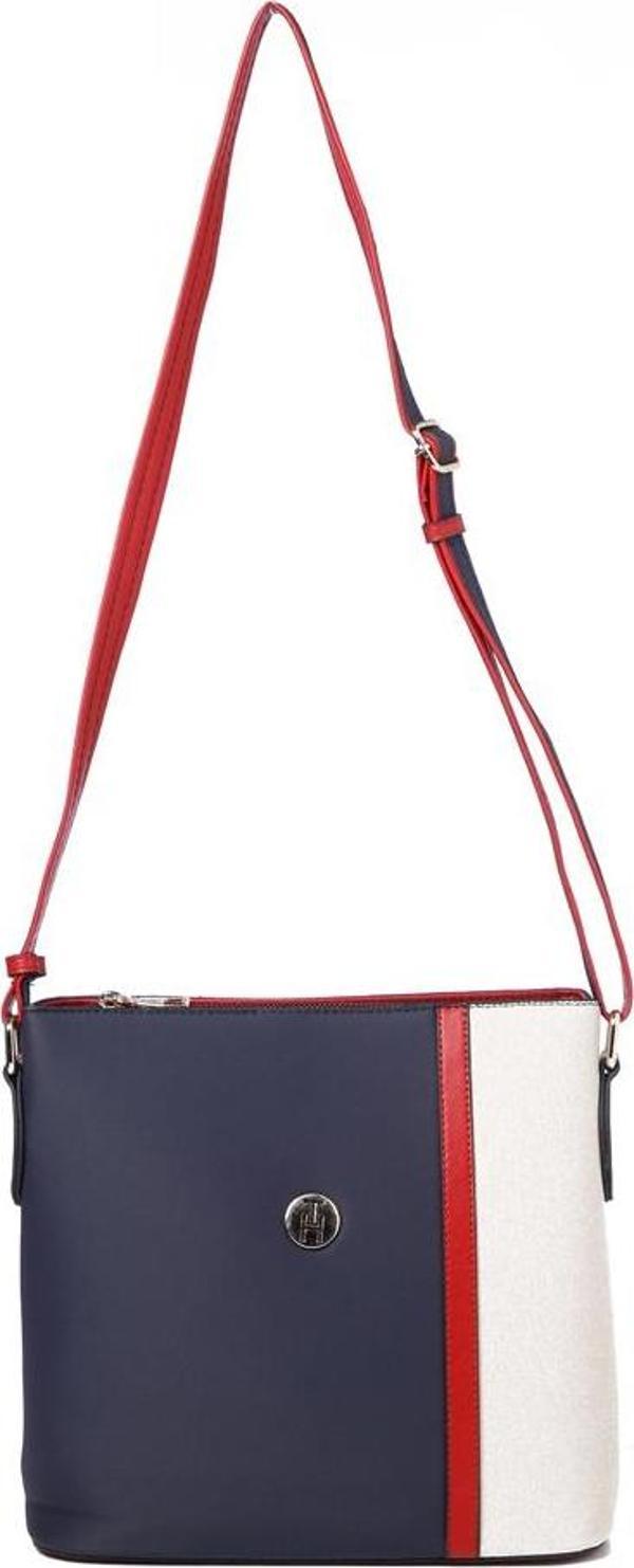 TH Bag Kadın Çapraz Çanta TH-YK14024 LACİ-KREM-KIRMIZI - Image 1