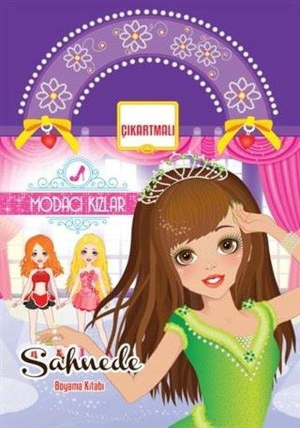 Modacı Kızlar Sahnede Boyama Kitabı - Koloni Çocuk Yayınları - Image 1
