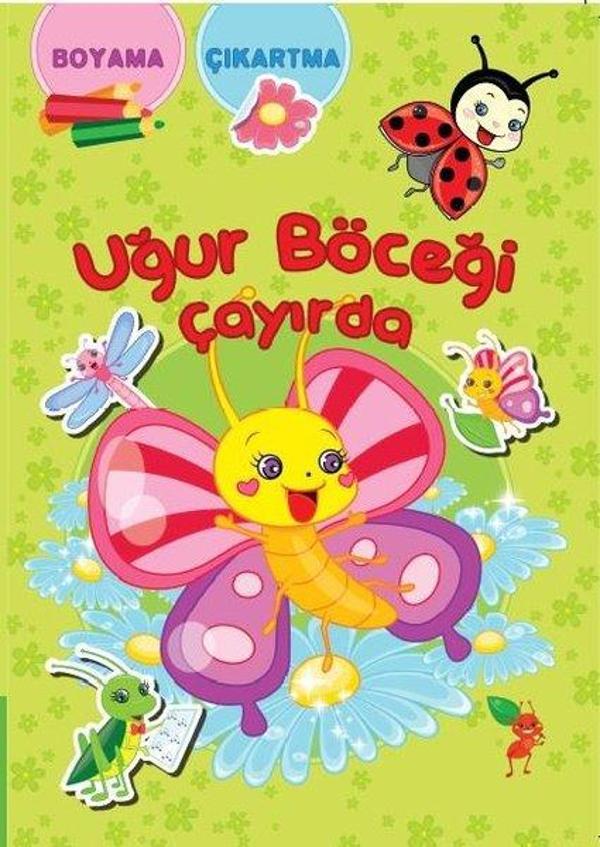 Uğur Böceği Çayırda Boyama Kitabı - Koloni Çocuk Yayınları - Image 1