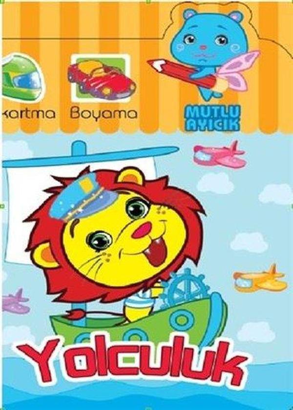Mutlu Ayıcık Yolculuk Boyama Kitabı - Koloni Çocuk Yayınları - Image 1