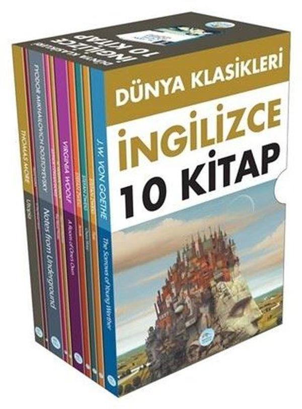 Dünya Klasikleri İngilizce Seti (10 Kitap Takım) - Mavi Çatı Yayınları - Image 1