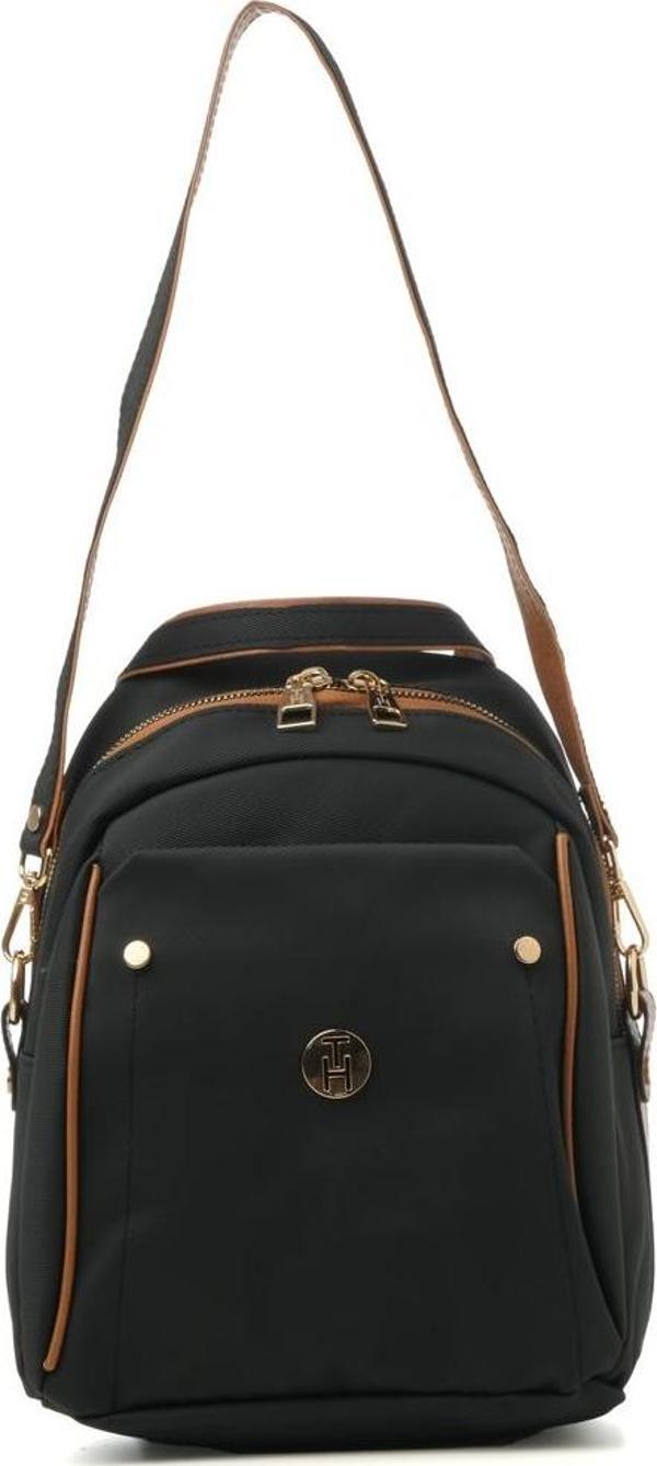 TH Bag Kadın Sırt Çantası TH-YK12941 Siyah-Taba - Image 1